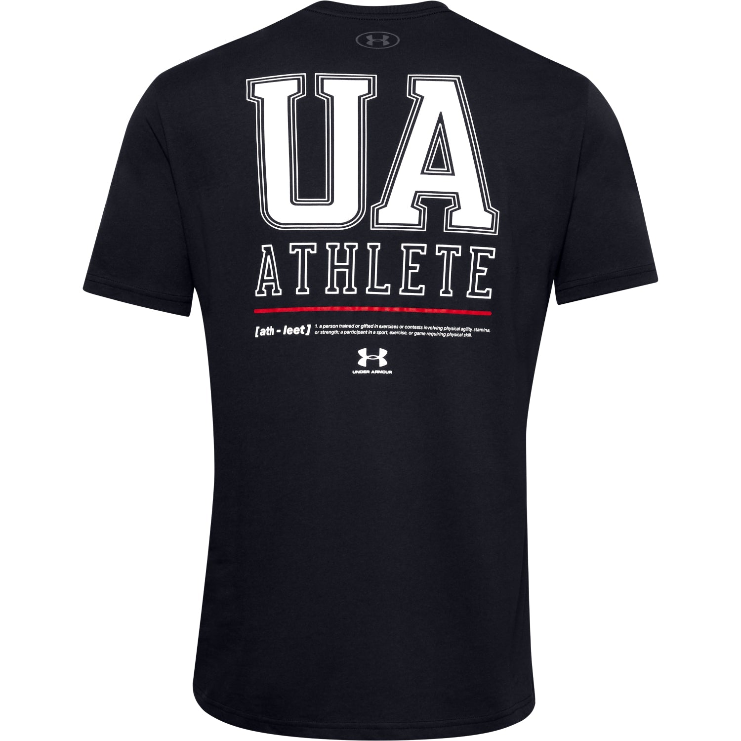 Polera Manga Corta UA Vertical Left Chest para Hombre