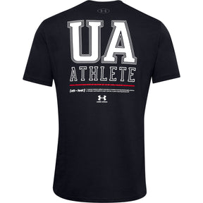 Polera Manga Corta UA Vertical Left Chest para Hombre