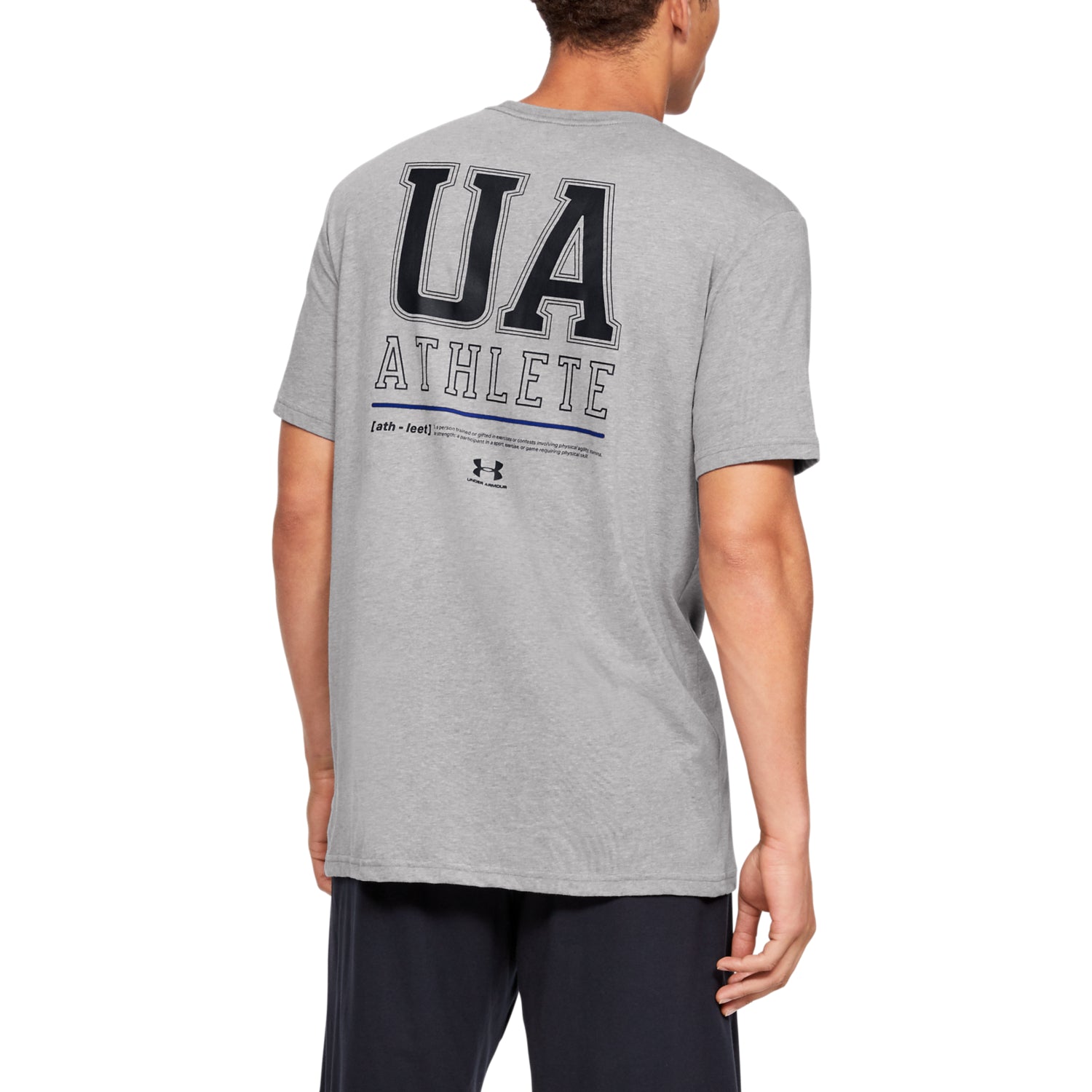 Polera Manga Corta UA Vertical Left Chest para Hombre