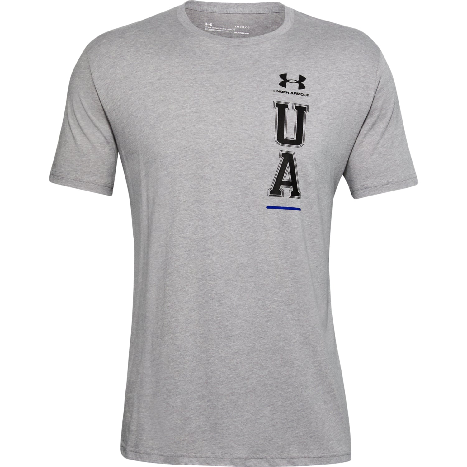 Polera Manga Corta UA Vertical Left Chest para Hombre