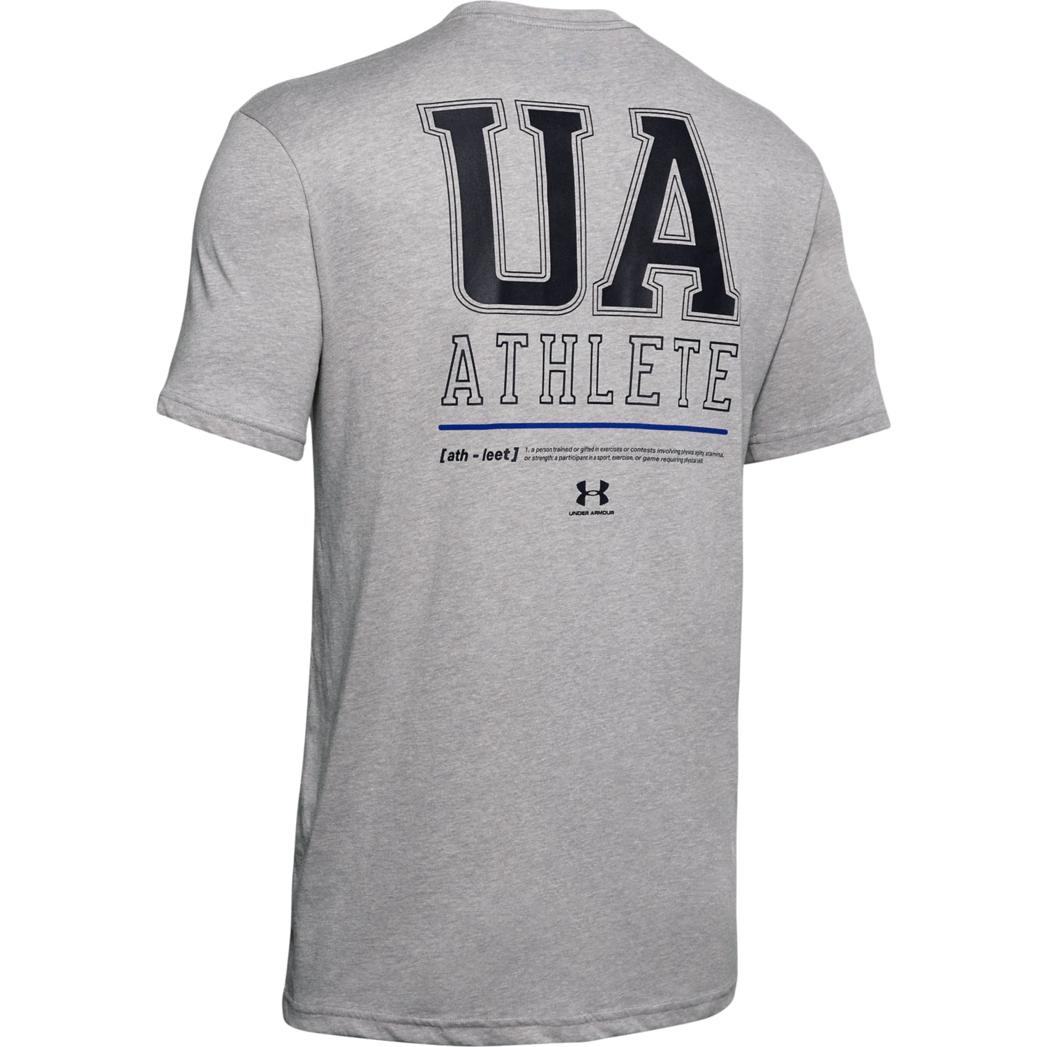 Polera Manga Corta UA Vertical Left Chest para Hombre