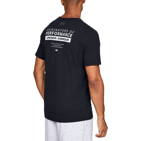 Polera Manga Corta UA Bar Originators Of Performance para Hombre