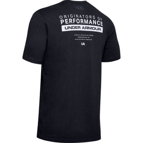 Polera Manga Corta UA Bar Originators Of Performance para Hombre