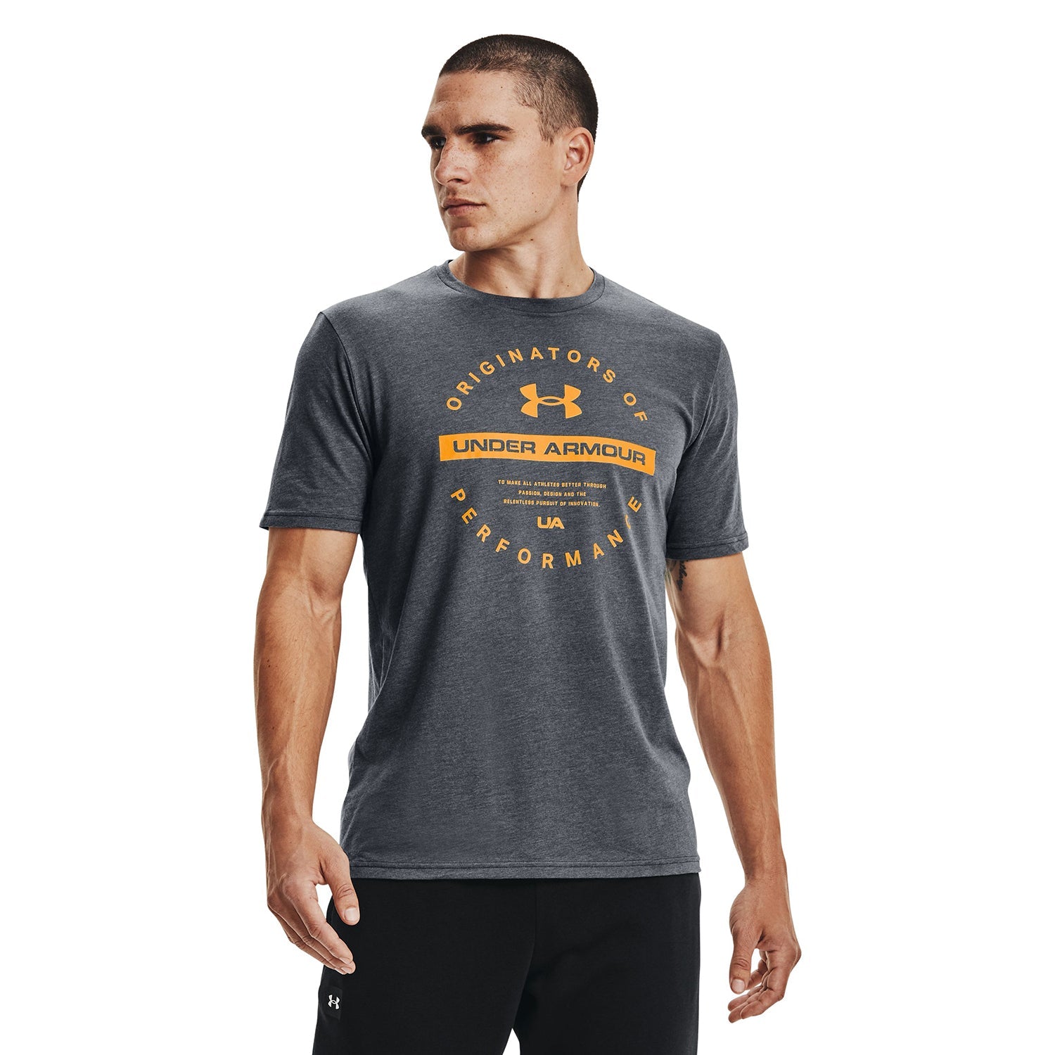 Polera Manga Corta Ua Perf. Origin Circ para Hombre