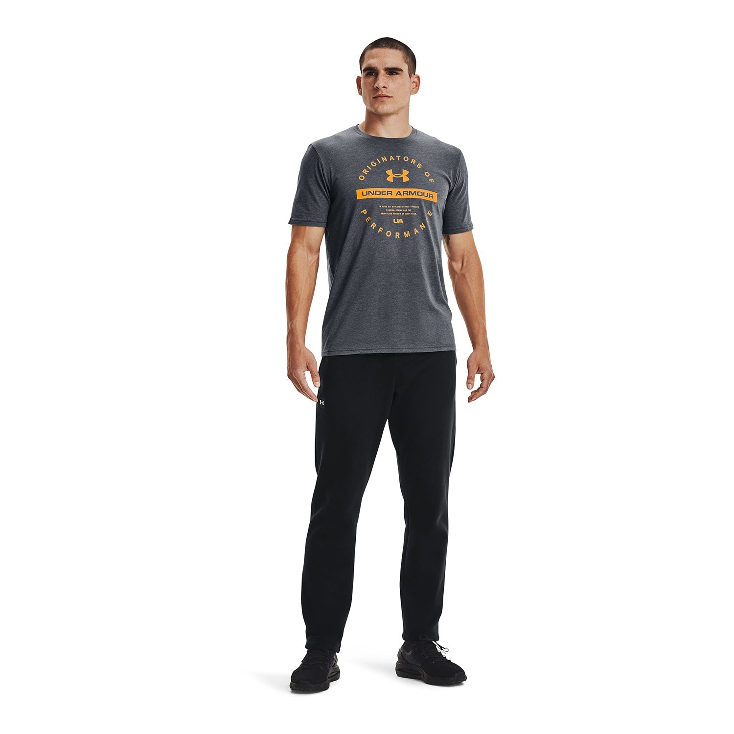 Polera Manga Corta Ua Perf. Origin Circ para Hombre