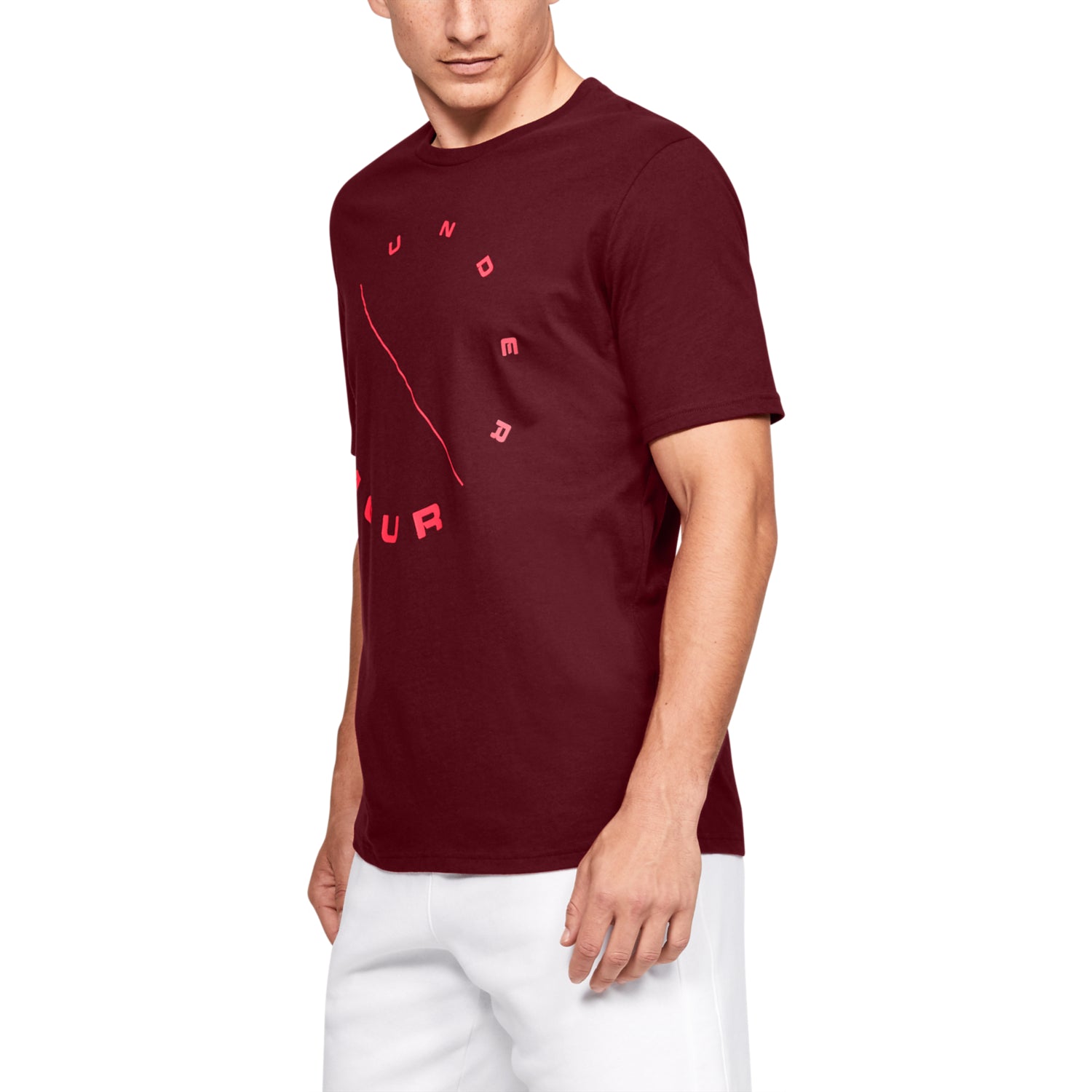 Polera Manga Corta UA Eclipse Circle para Hombre