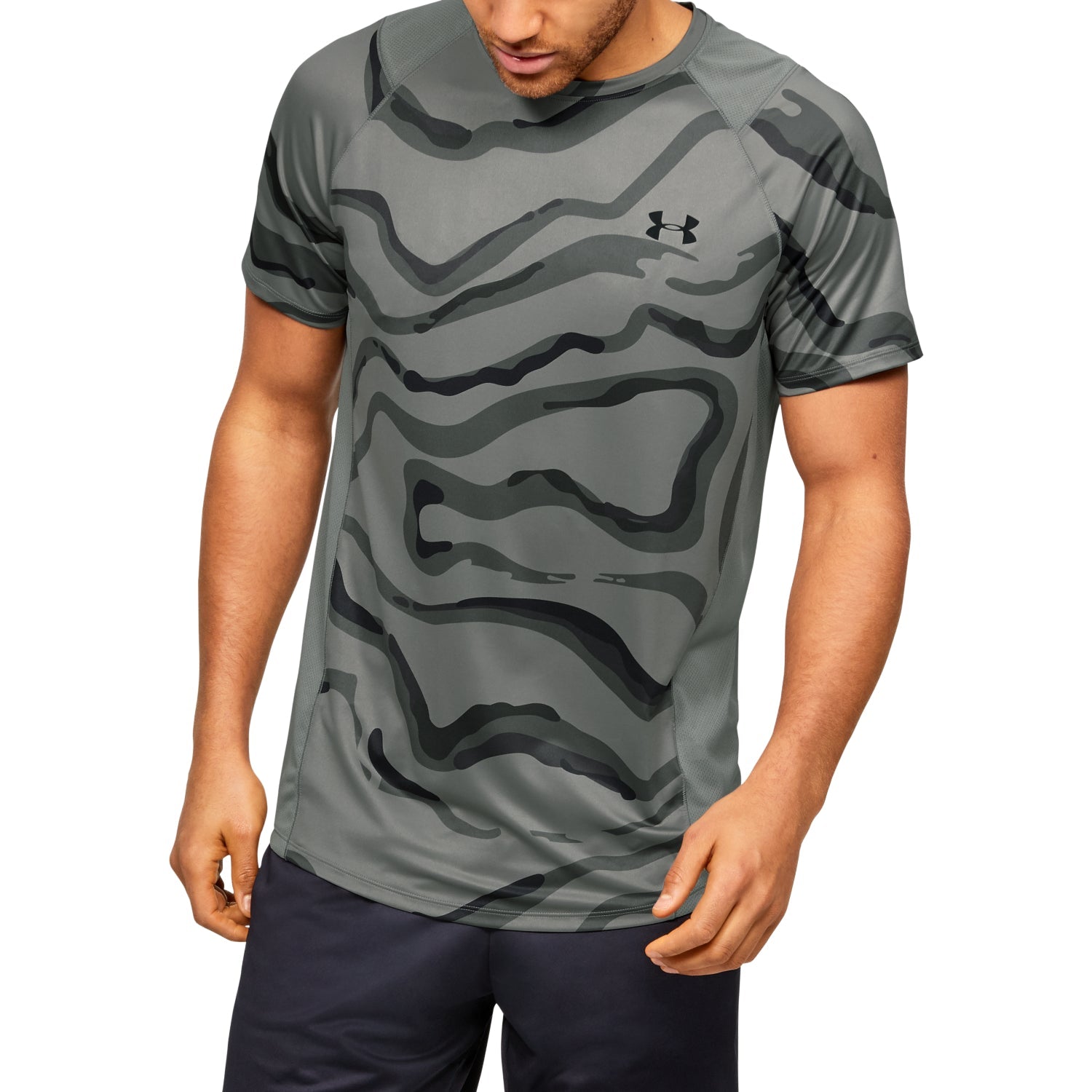 Polera Manga Corta UA MK-1 Printed para Hombre