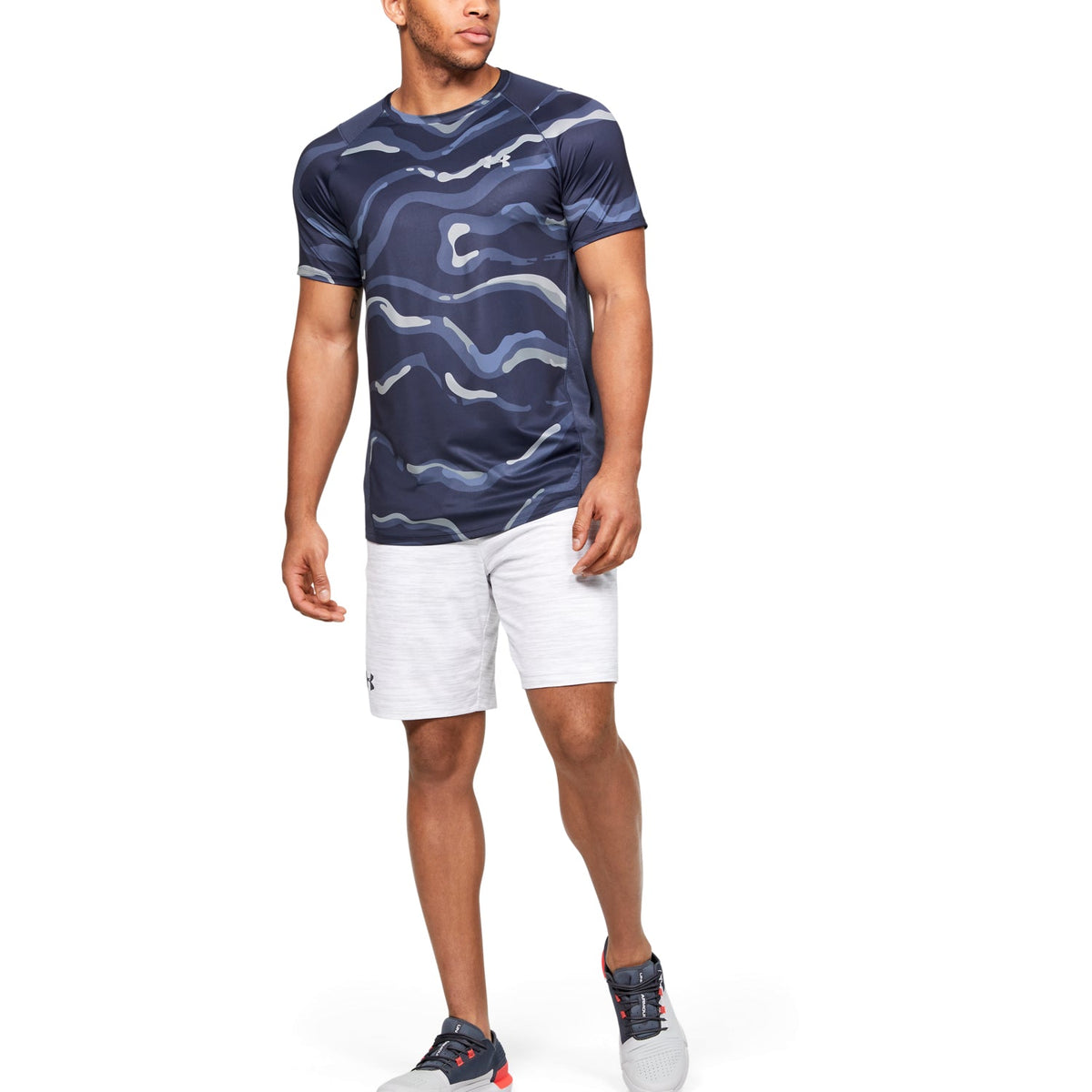 Polera Manga Corta UA MK-1 Printed para Hombre