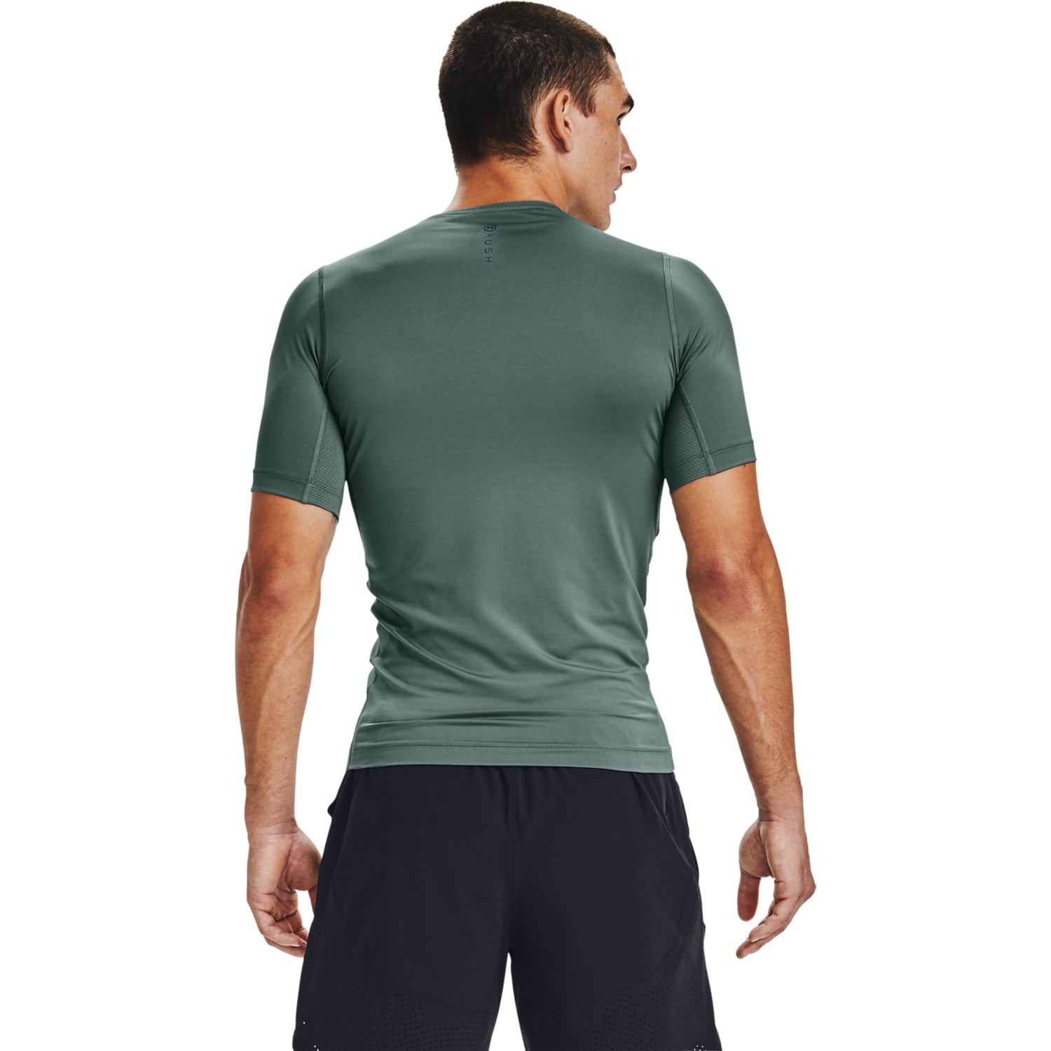 Polera Manga Corta UA RUSH™ HeatGear® Compression para Hombre