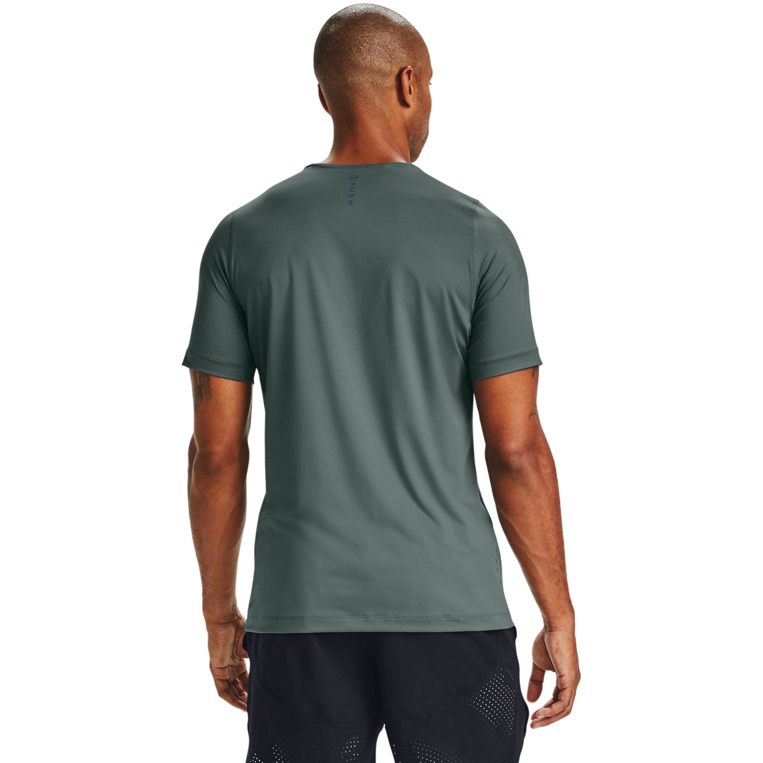 Polera Manga Corta UA RUSH™ HeatGear® Fitted para Hombre