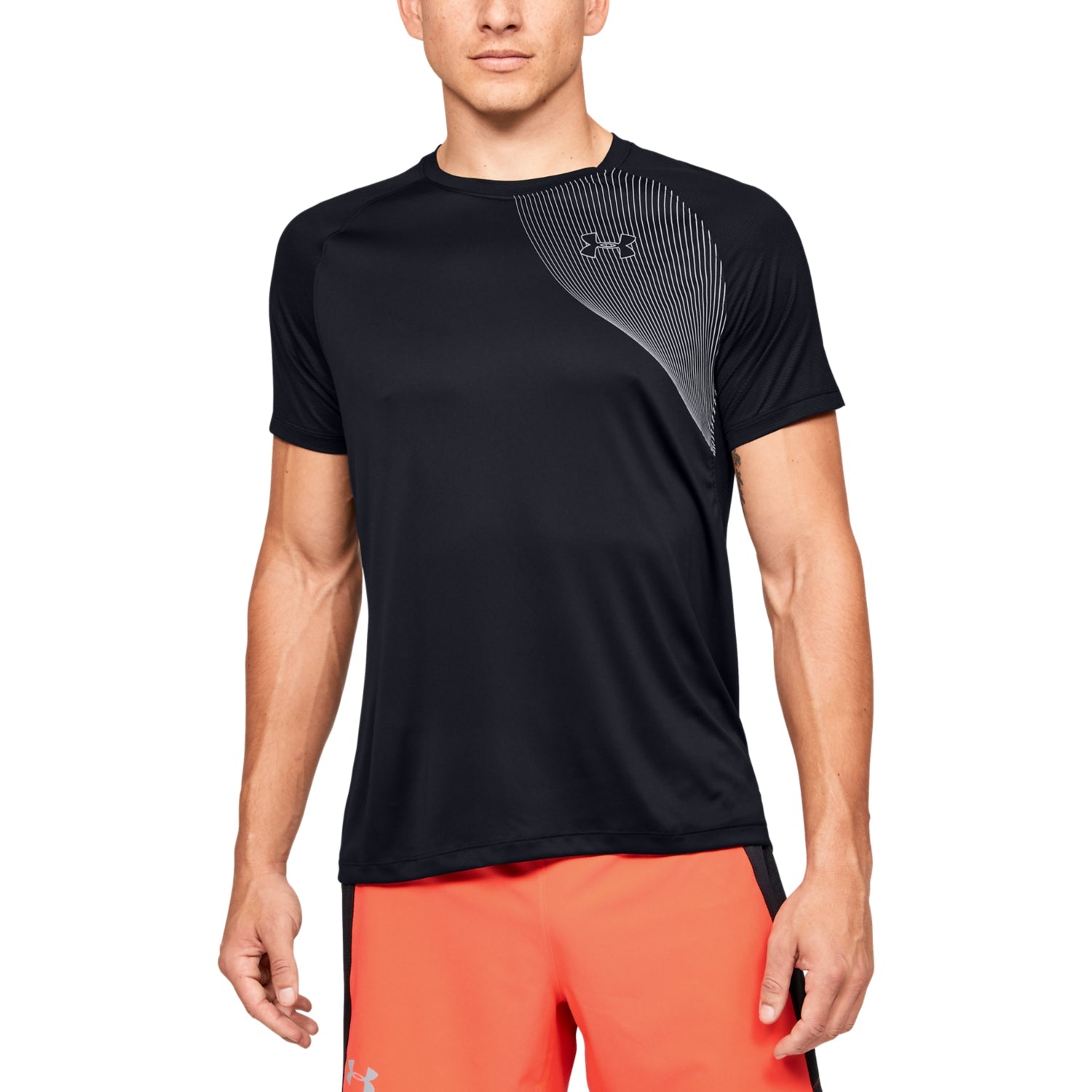 Polera Manga Corta UA Qualifier Iso-Chill Run para Hombre