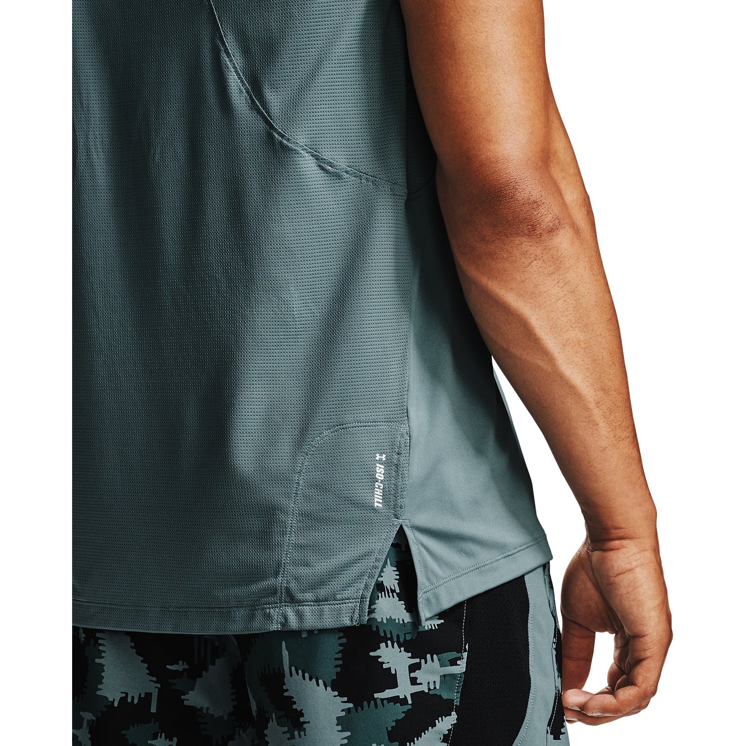 Polera Manga Corta UA Qualifier Iso-Chill Run para Hombre