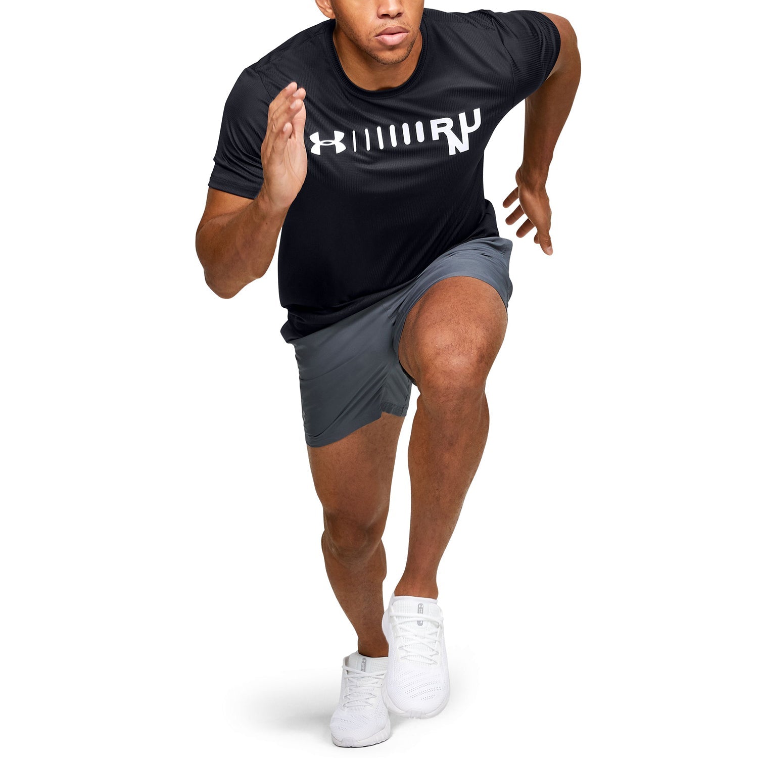 Polera Manga Corta UA Speed Stride Graphic para Hombre