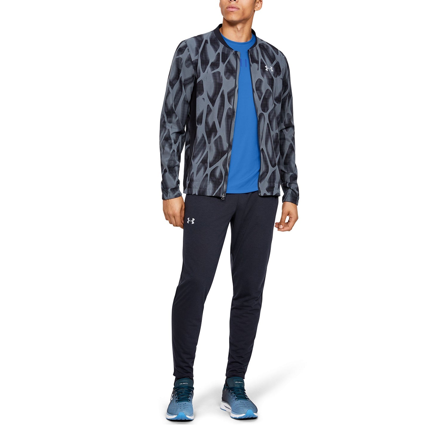 Polera Manga Corta UA Speed Stride Graphic para Hombre