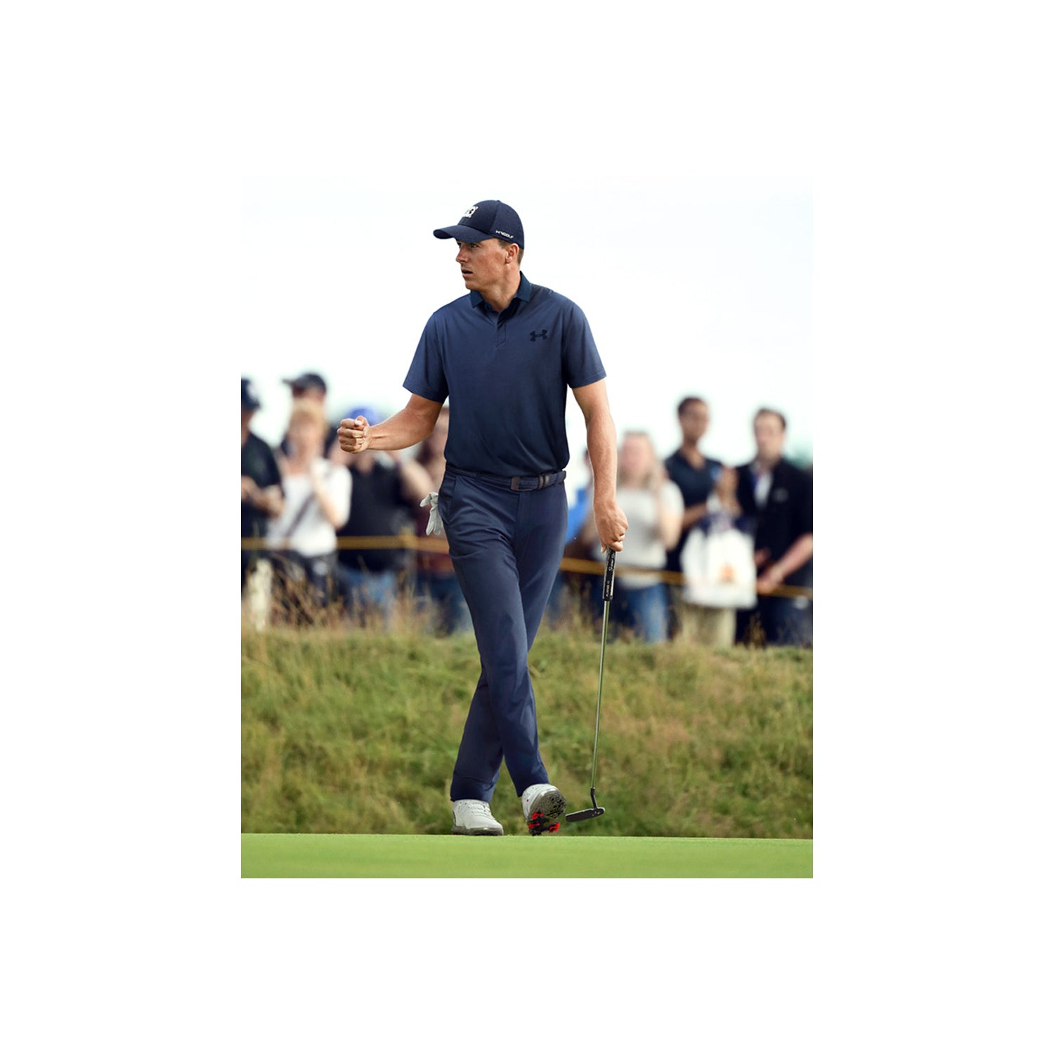 Polera Polo UA Iso-Chill Gradient para Hombre