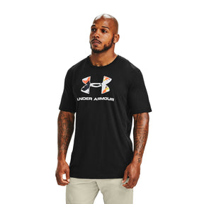 Polera Manga Corta Ua Upstream Camo Log para Hombre