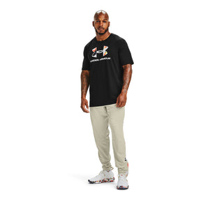 Polera Manga Corta Ua Upstream Camo Log para Hombre