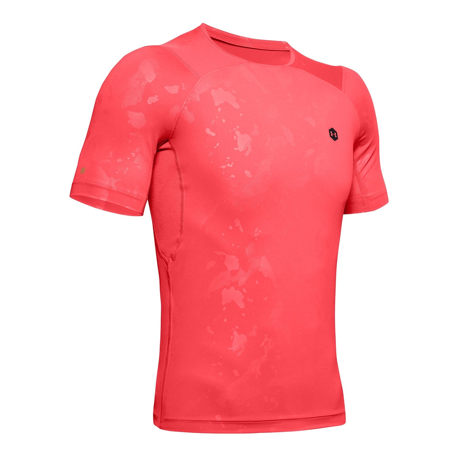 Polera Manga Corta UA RUSH™ HeatGear® Compression Kazoku para Hombre