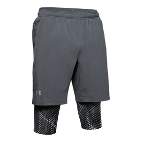 Shorts UA Launch SW Long 2-in-1 Printed para Hombre