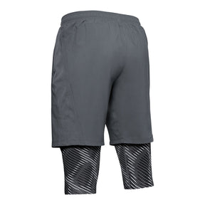 Shorts UA Launch SW Long 2-in-1 Printed para Hombre