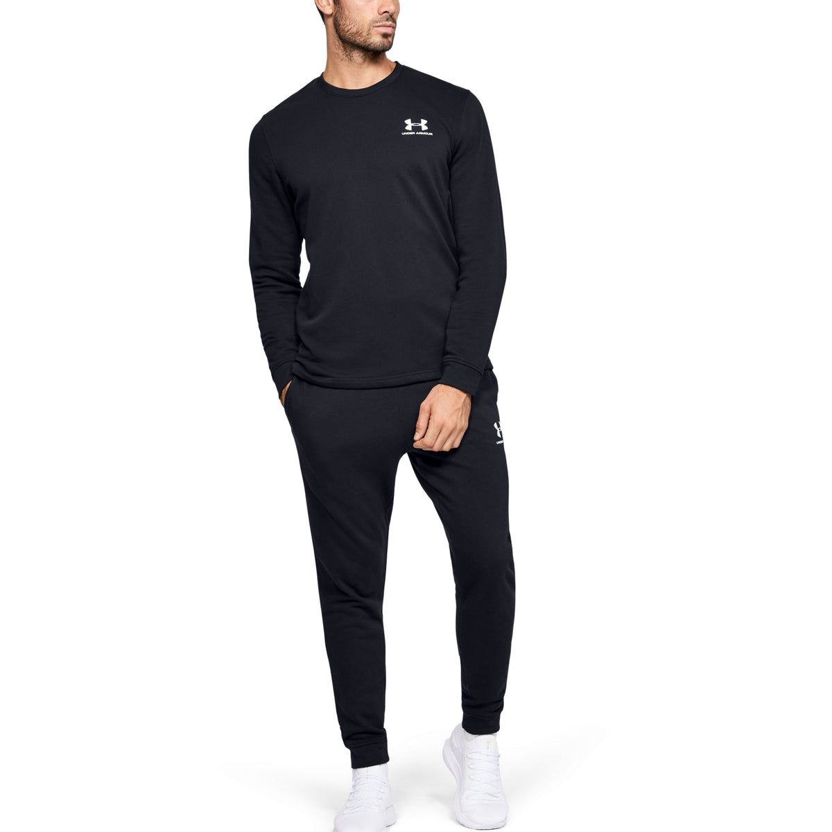 Polerón UA Sportstyle Terry Logo Crew para Hombre