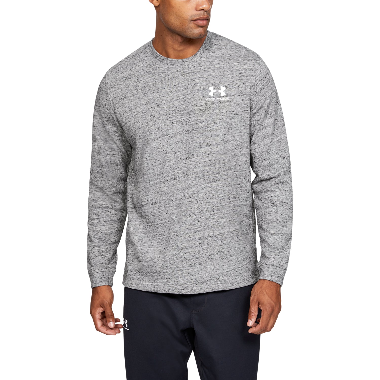 Polerón UA Sportstyle Terry Logo Crew para Hombre