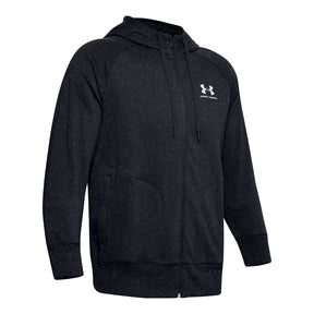 Polerón con Gorro UA Speckled Fleece Full Zip para Hombre