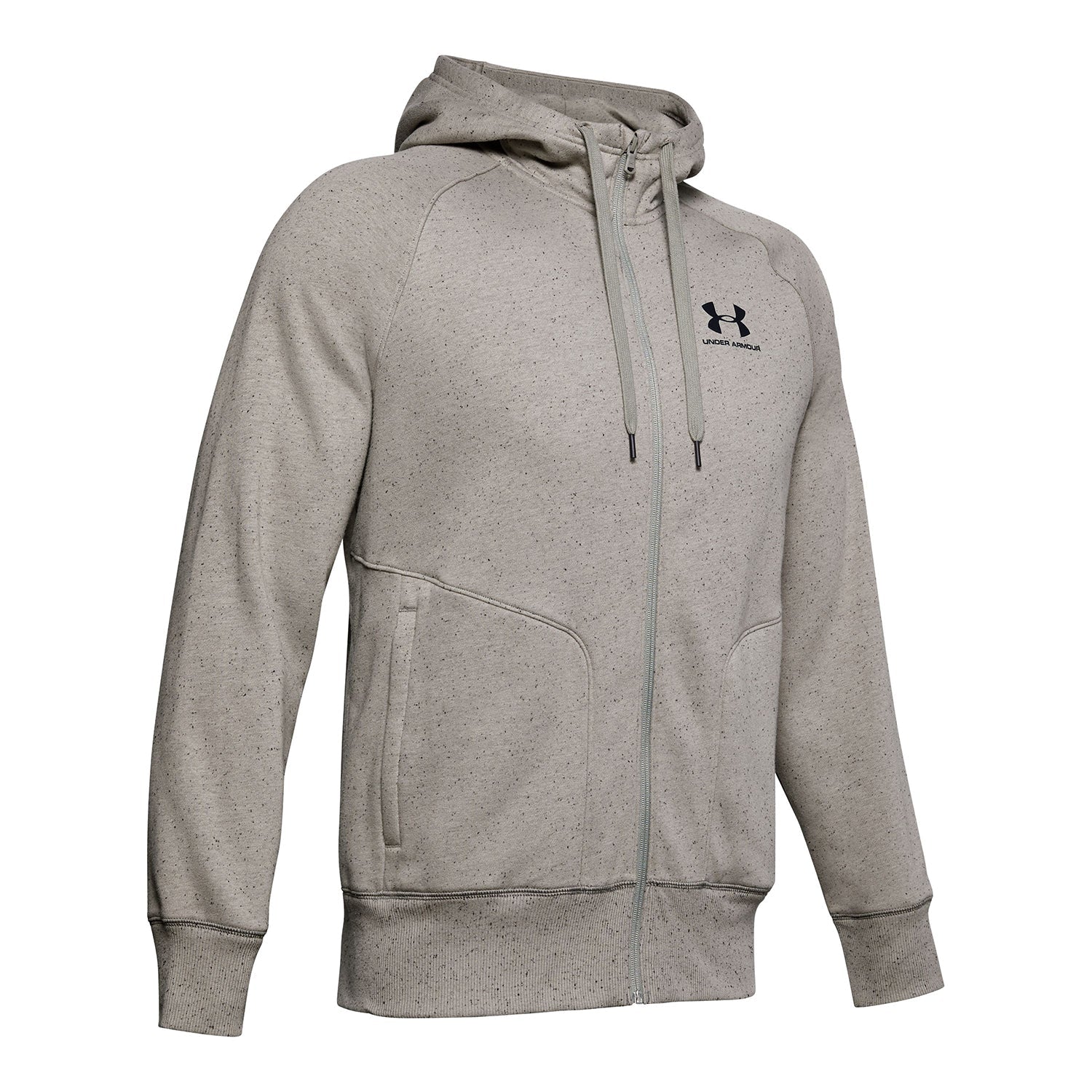 Polerón con Gorro UA Speckled Fleece Full Zip para Hombre