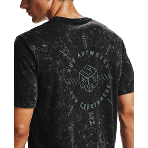 Polera Manga Corta UA Run Anywhere para Hombre