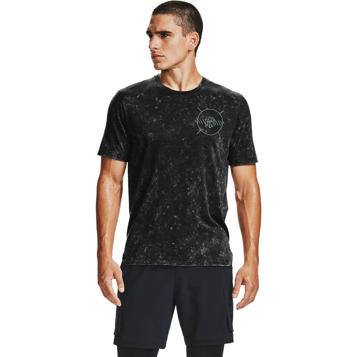 Polera Manga Corta UA Run Anywhere para Hombre