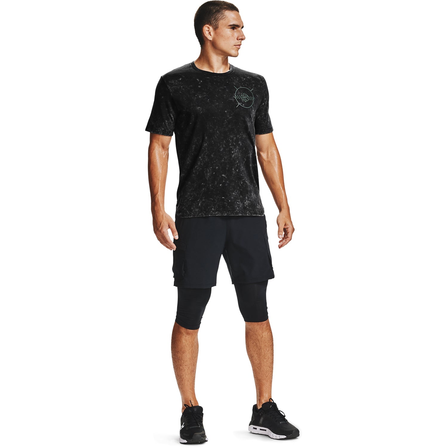 Polera Manga Corta UA Run Anywhere para Hombre