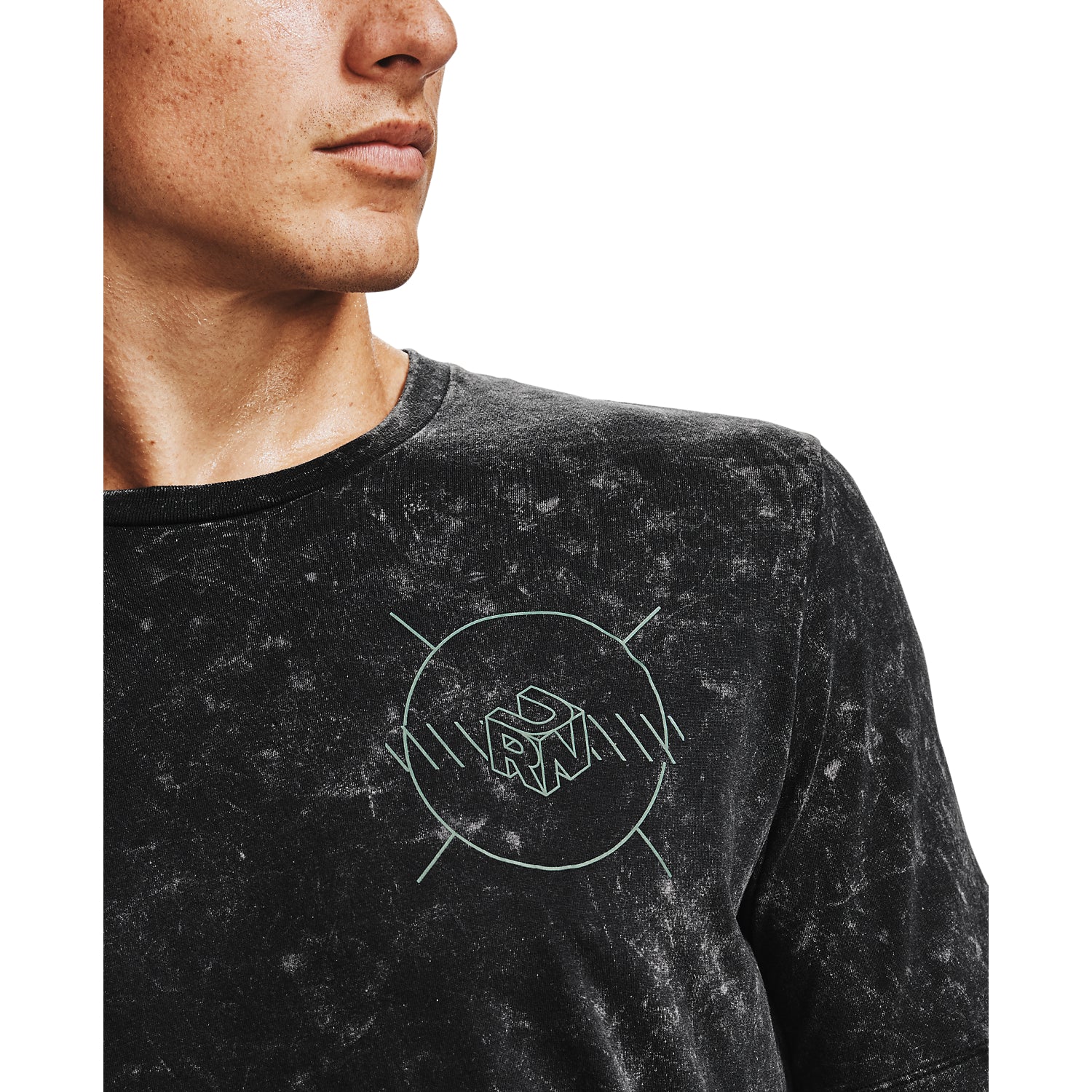 Polera Manga Corta UA Run Anywhere para Hombre