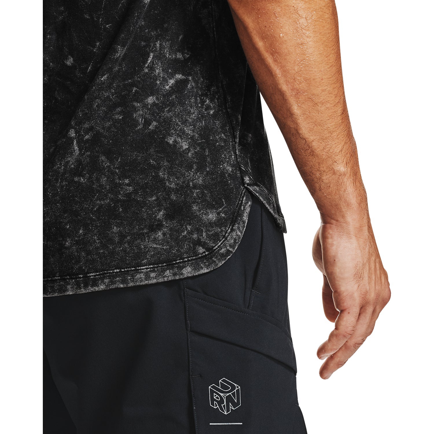 Polera Manga Corta UA Run Anywhere para Hombre