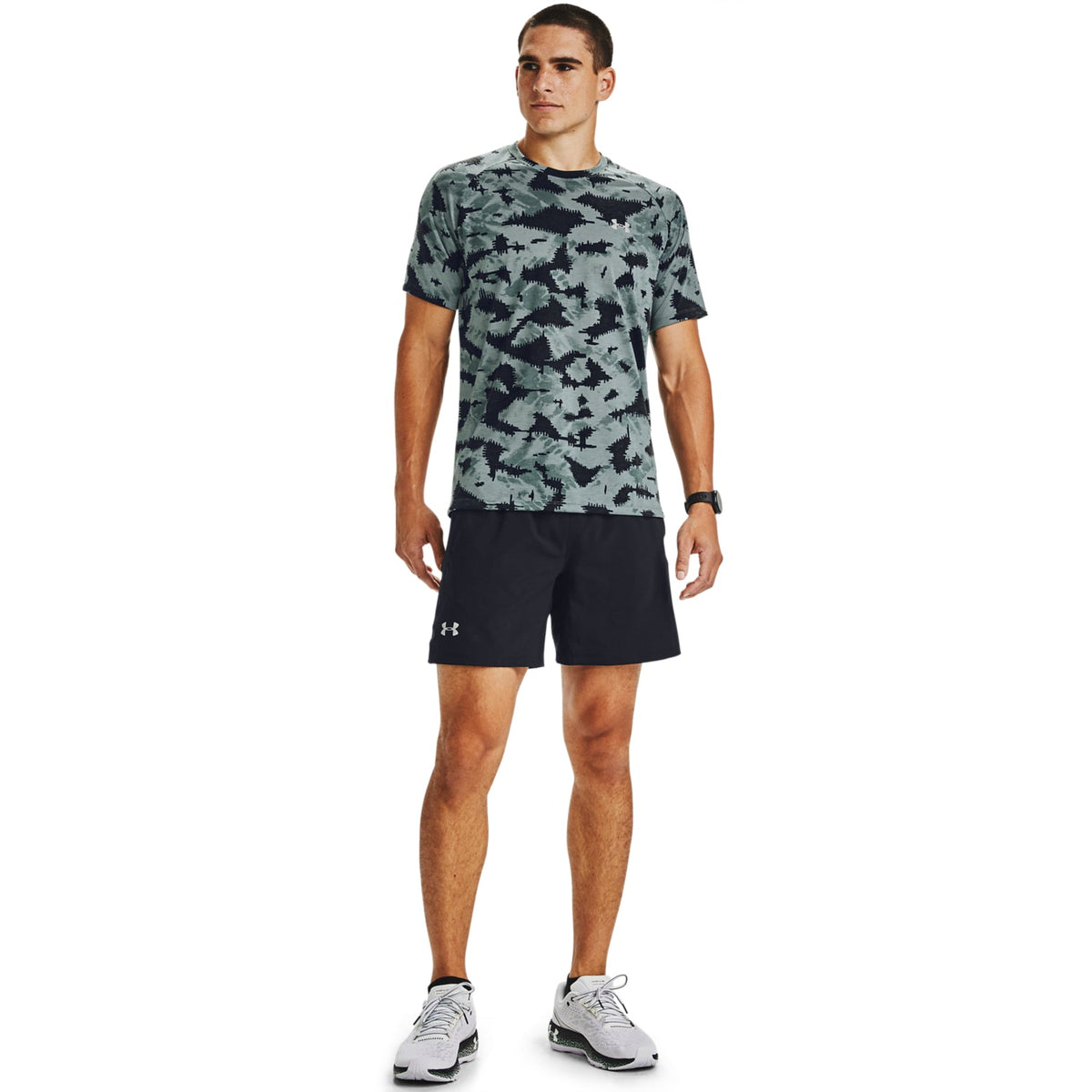 Polera Manga Corta UA Streaker 2.0 Inverse para Hombre