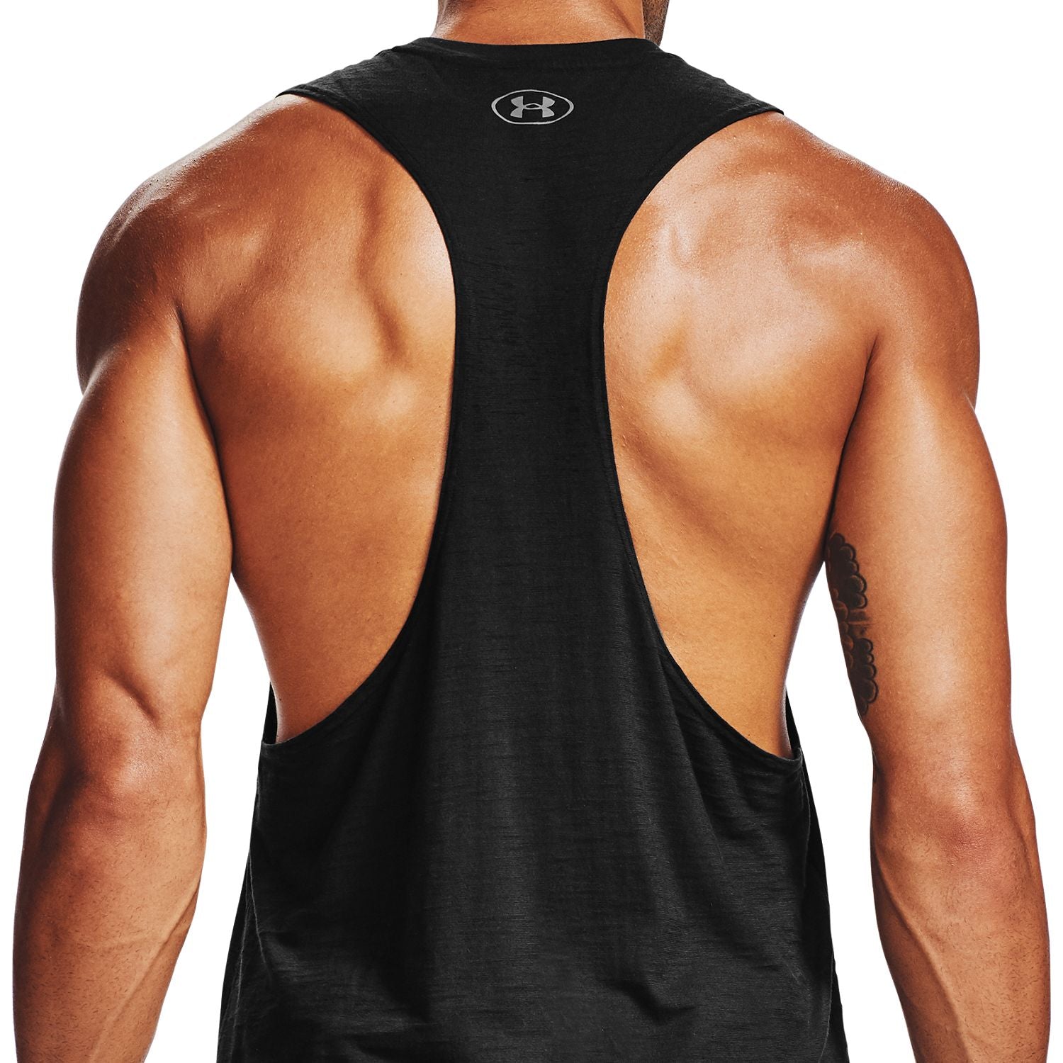 Polera sin Mangas Project Rock Charged Cotton® para Hombre