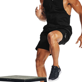 Polera sin Mangas Project Rock Charged Cotton® para Hombre