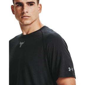 Polera Manga Corta Project Rock Charged Cotton® para Hombre