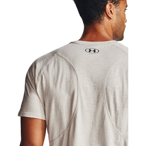 Polera Manga Corta Project Rock Charged Cotton® para Hombre