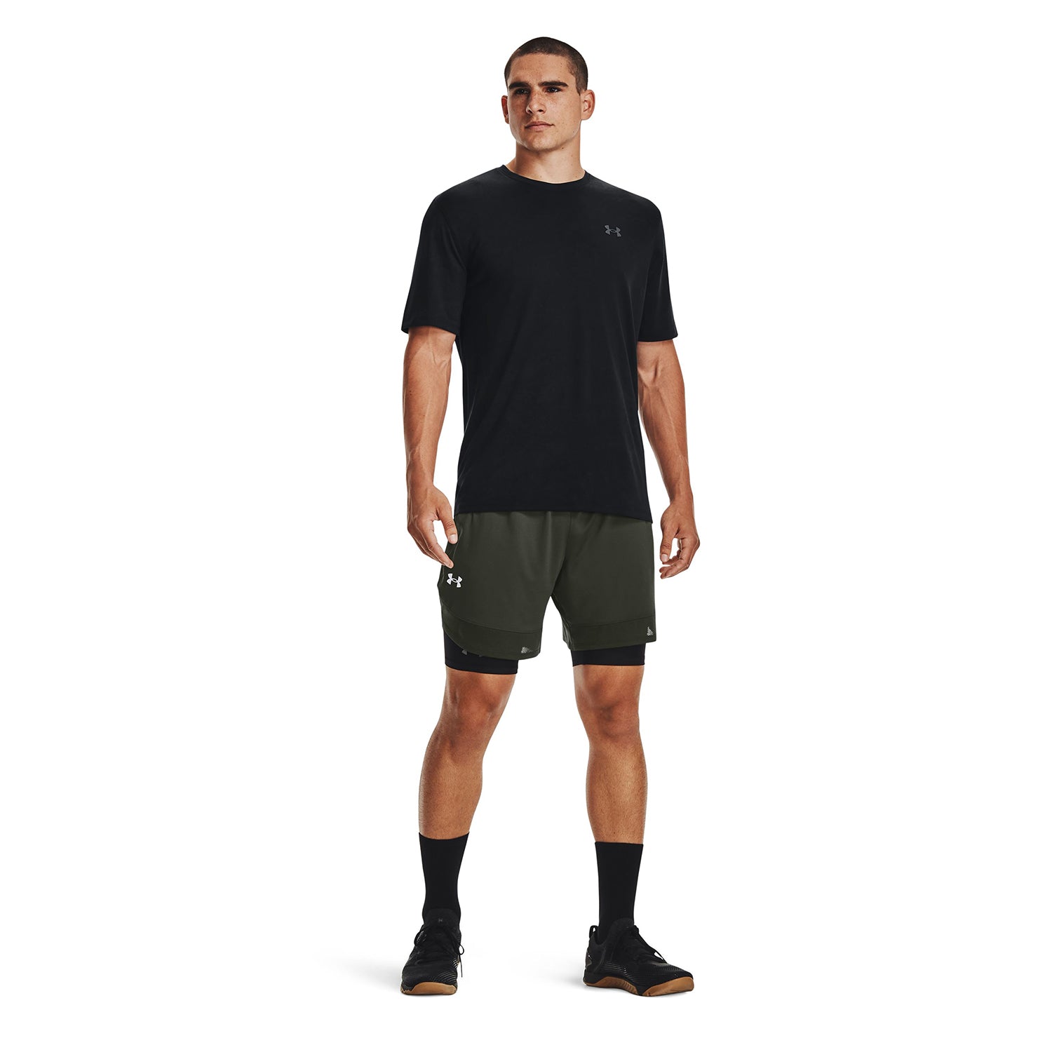 Shorts UA Training Stretch 7" para Hombre