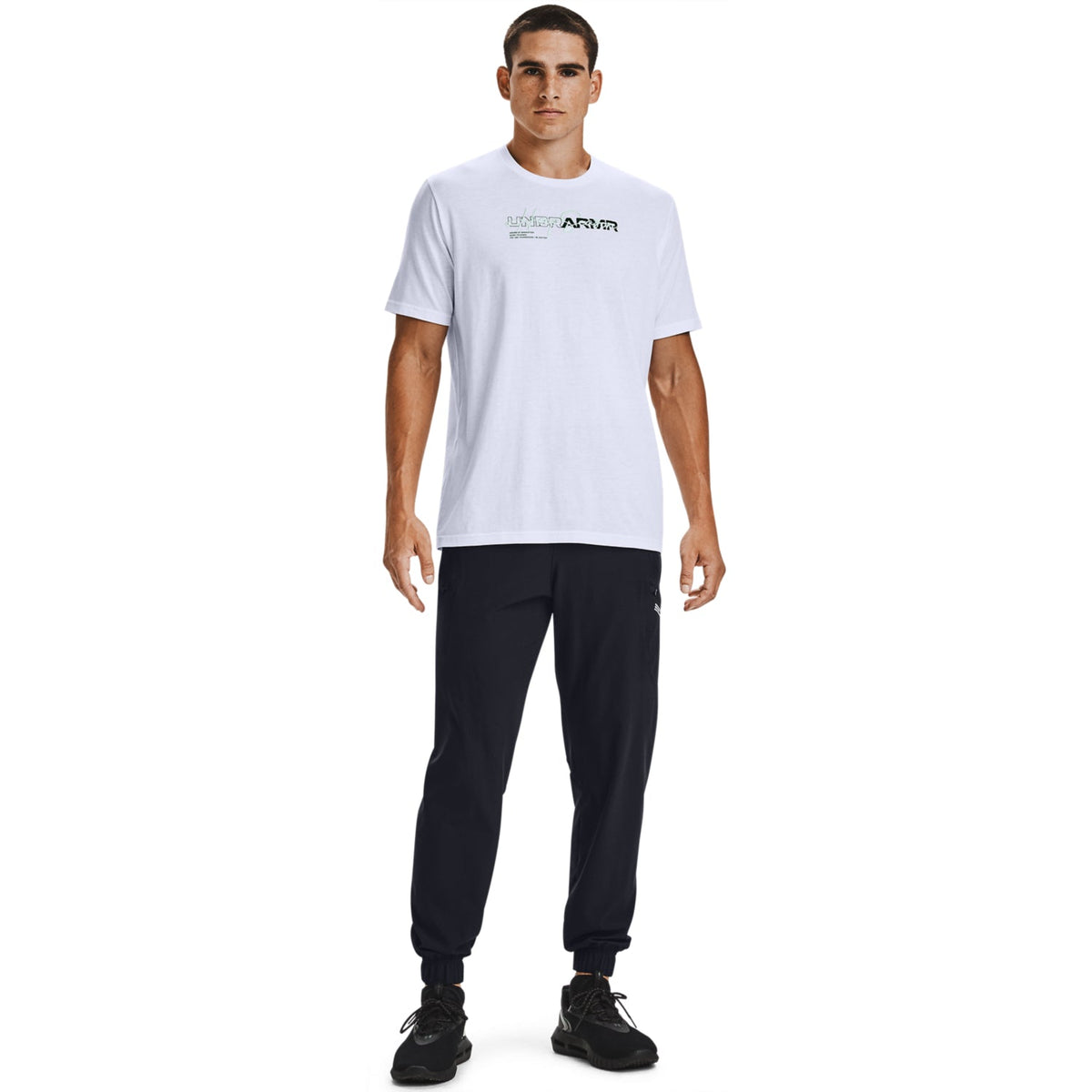 Polera UA UNDR ARMR Wordmark para Hombre