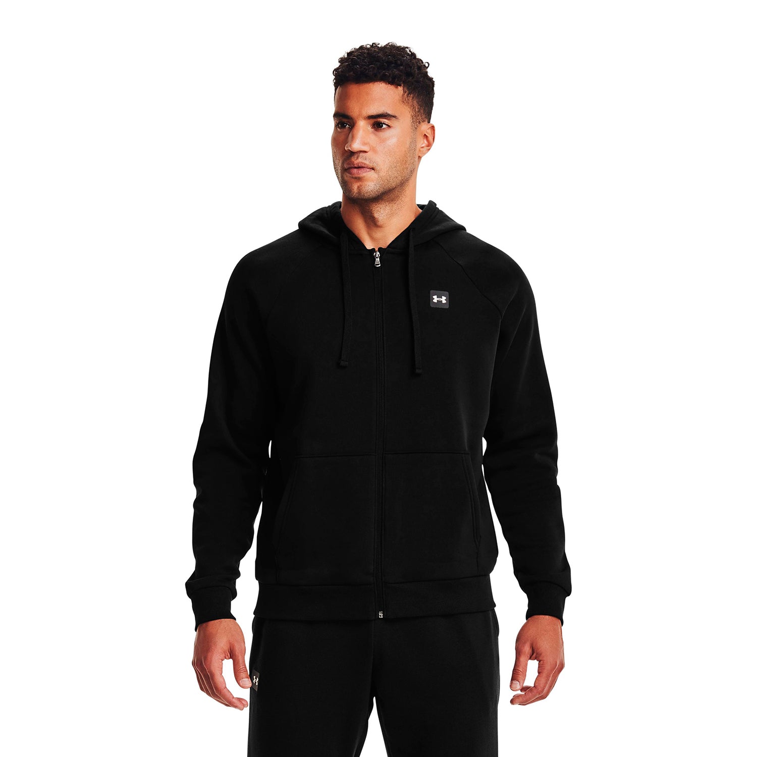 Polerón UA Rival Fleece Full Zip para Hombre