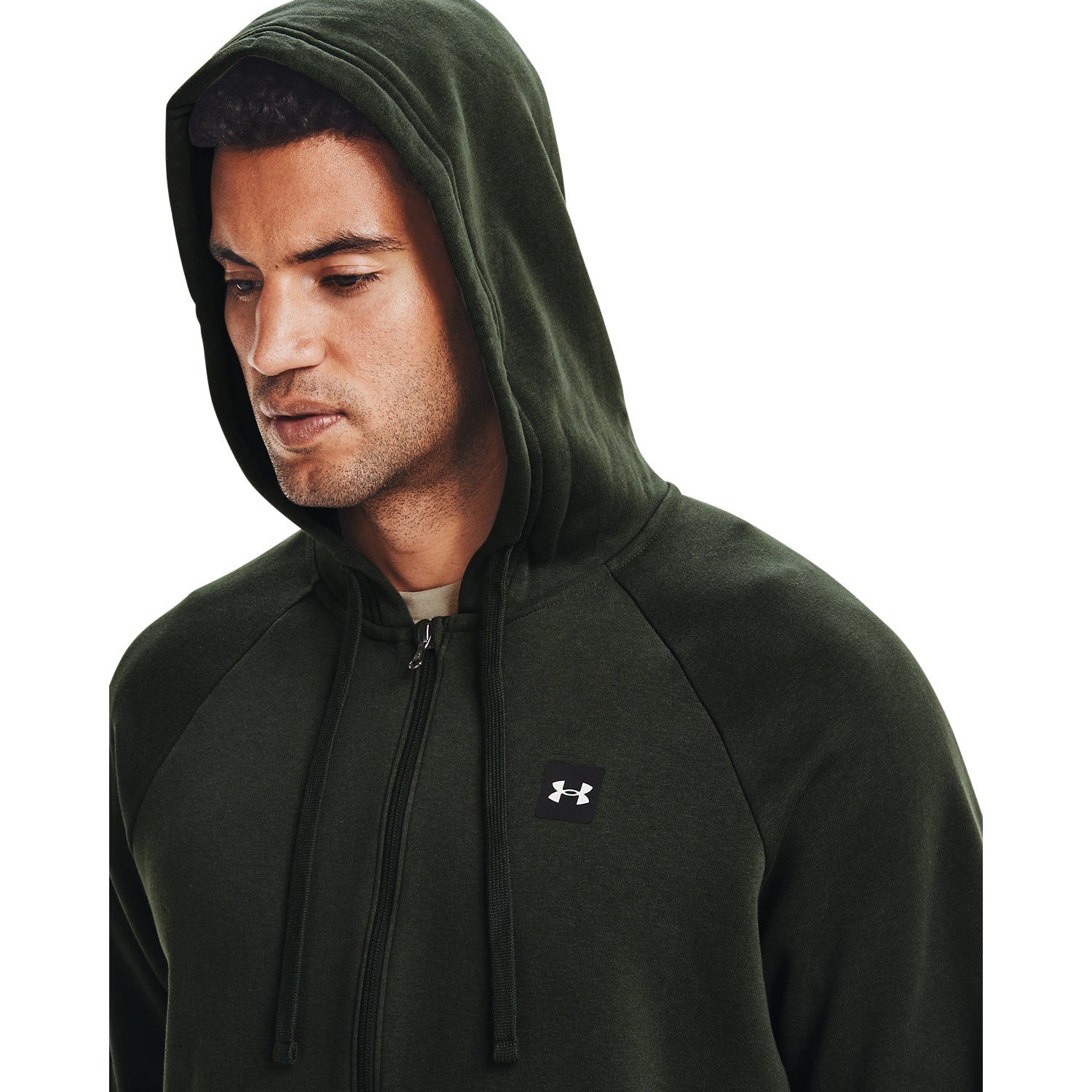 Polerón UA Rival Fleece Full Zip para Hombre
