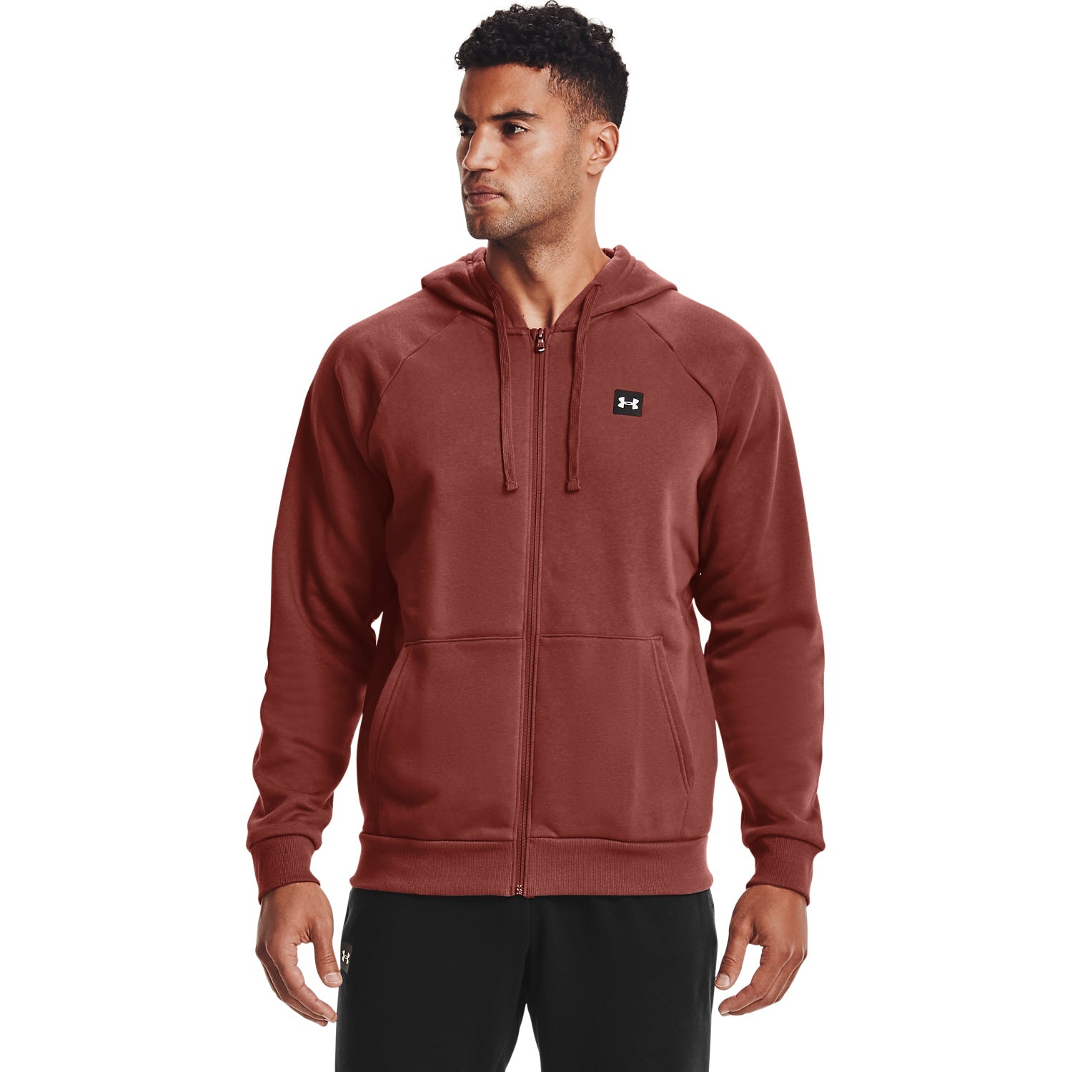 Polerón UA Rival Fleece Full Zip para Hombre