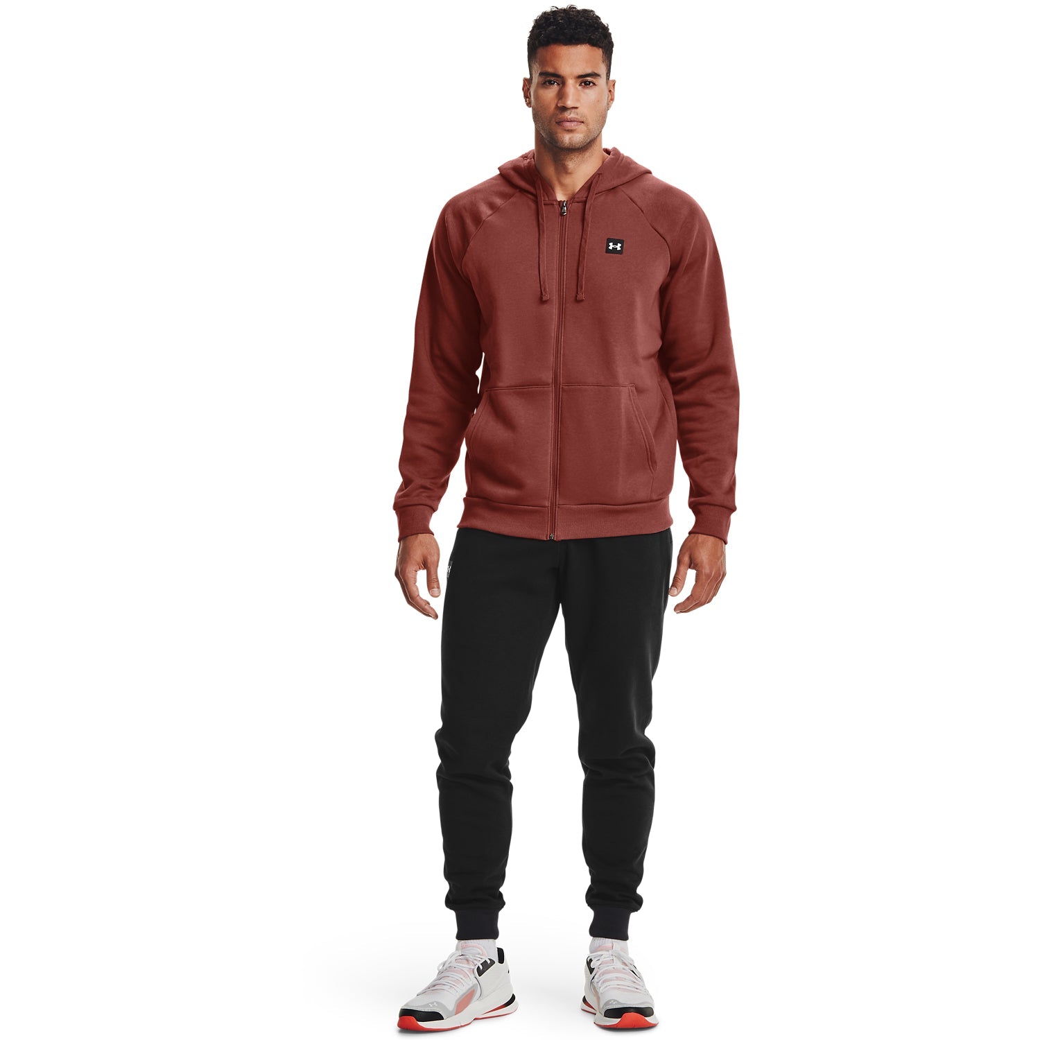 Polerón UA Rival Fleece Full Zip para Hombre