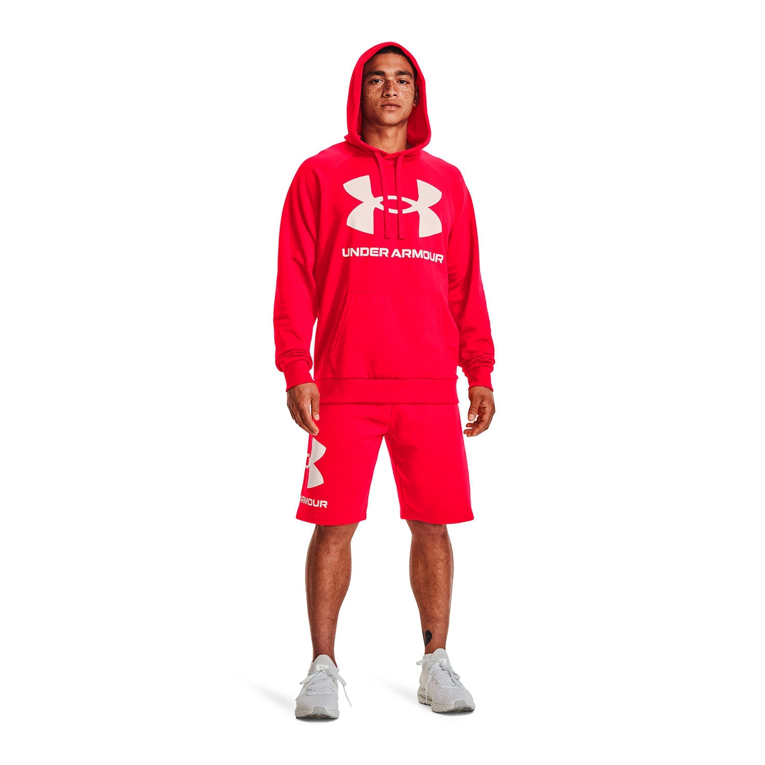 Short UA Rival Fleece Big Logo para hombre