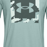 Polera Manga Corta UA Camo Box Logo para Hombre