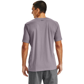 Polera Manga Corta UA Camo Box Logo para Hombre