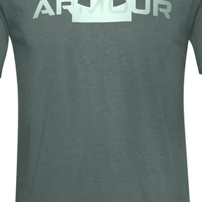 Polera Manga Corta UA Box Logo Wordmark para Hombre