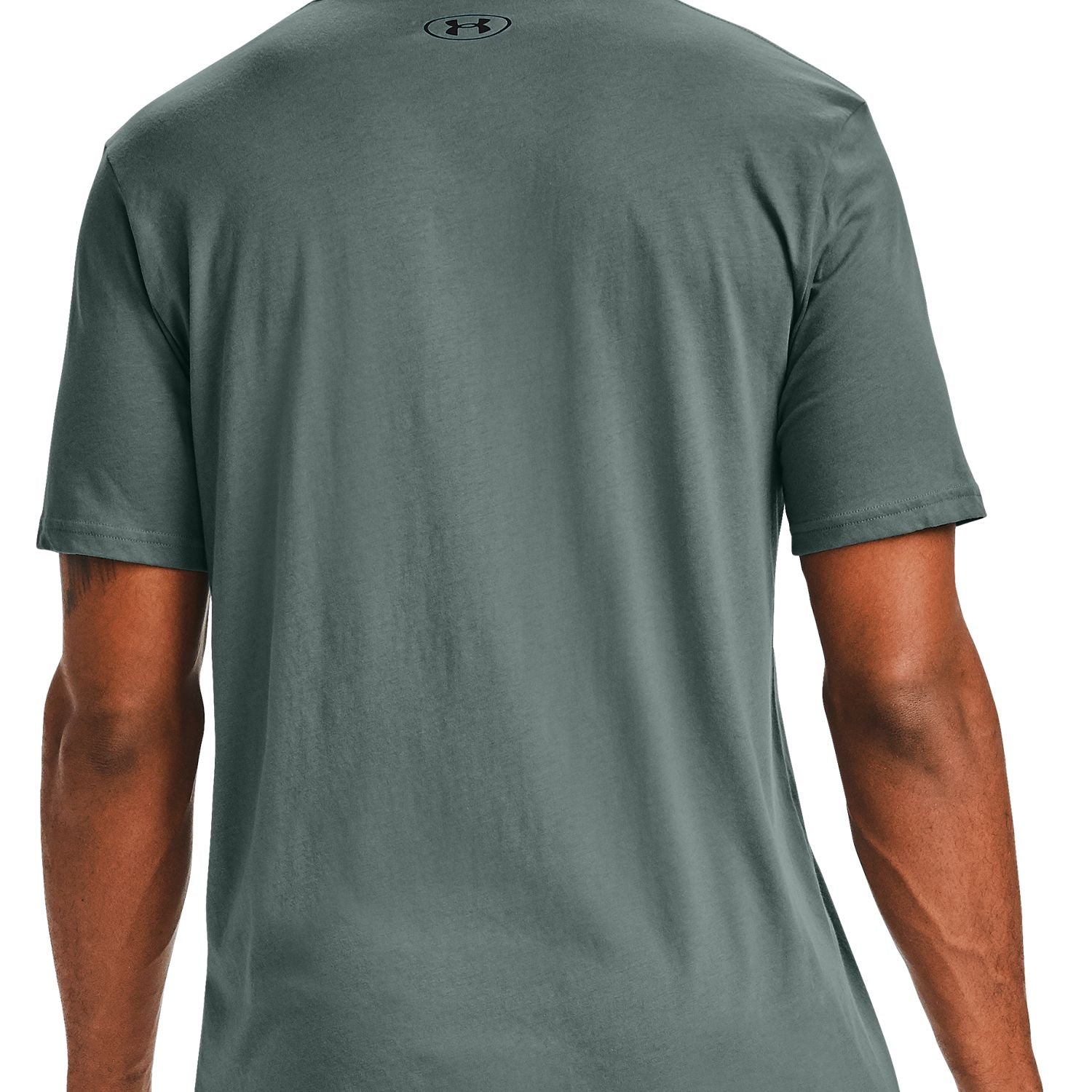 Polera Manga Corta UA Box Logo Wordmark para Hombre