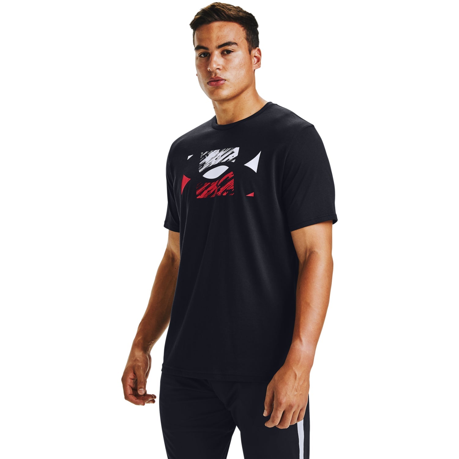 Polera Manga Corta UA Big Logo Sketch para Hombre